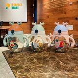 Kids Water Bottle / Silicone Straw Mum Pot - 250ml