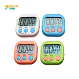 Kitchen Timer Countdown Reminder Small Alarm Clock (multicolour)