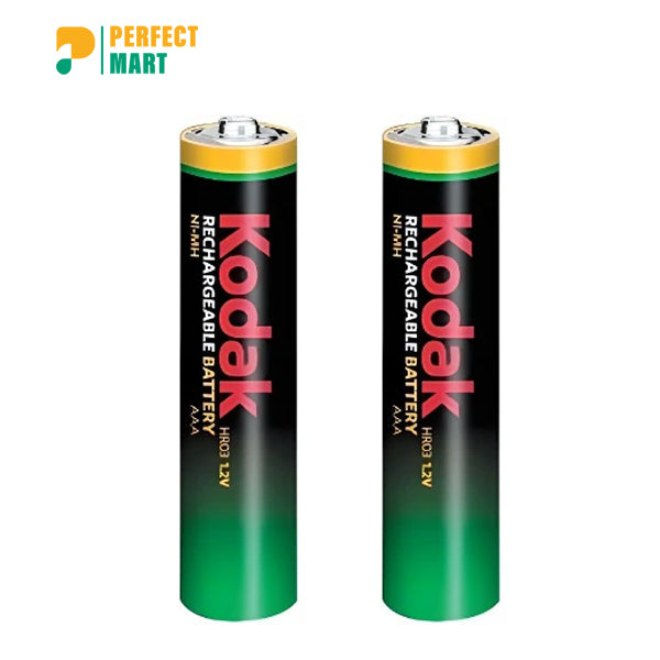 Kodak Ni-MH AAA 900mAh 1.2V Rechargeable Battery - 2 Pcs