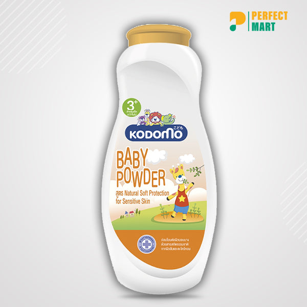Kodomo Baby Powder Natural Soft Protection 350gm