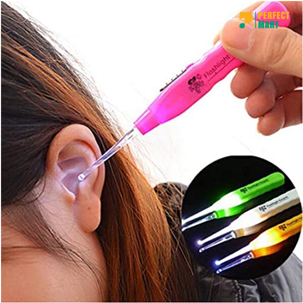 LED Light Ear Cleaner - Flashlight Earpick