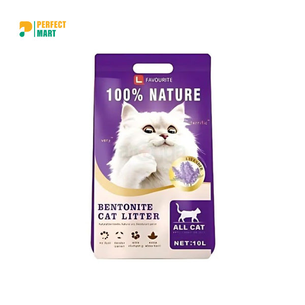 L Favourite Bentonite Cat Litter Lavender 5L