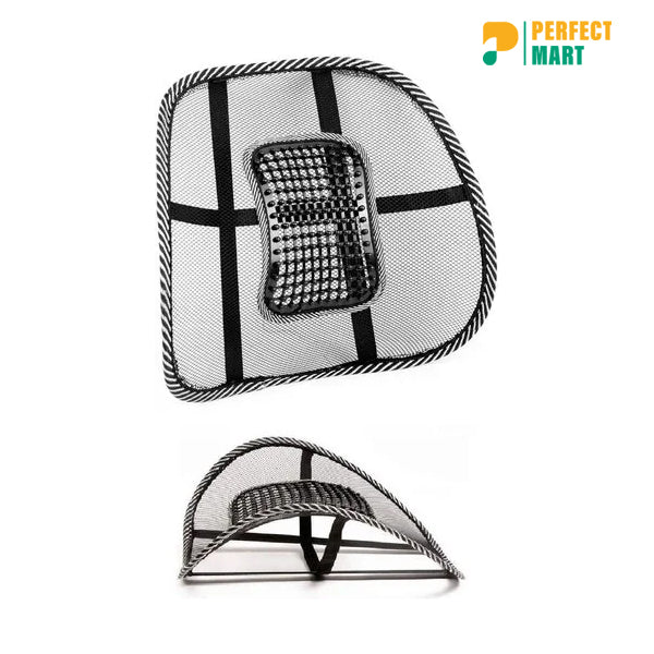 Lumbar Support Cushion - Ergonomic Right Back Support for Chairs and Seats