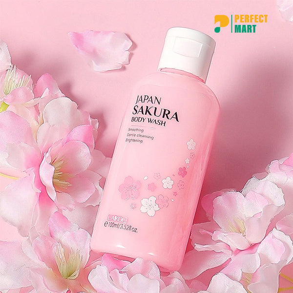 Laikou Japan Sakura Body Wash - 100gm
