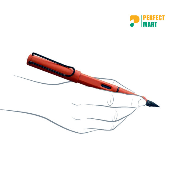 Lamy Safari Fountain Pen Dark Orange
