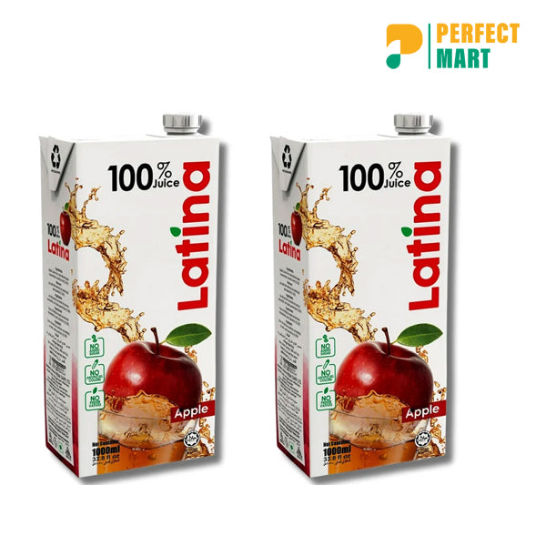 Latina Apple Juice 1000ml (Tetra)