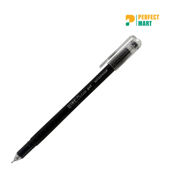 Linc Ocean Gel Pen Black Ink - 5Pcs