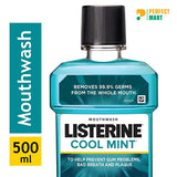 Listerine Coolmint Liquid Mouthwash (500ml)