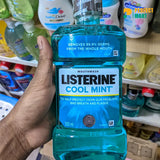 Listerine Coolmint Liquid Mouthwash (500ml)