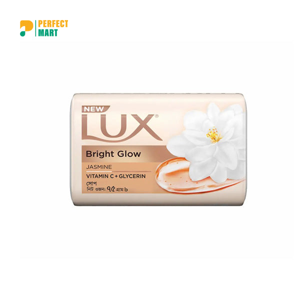 Lux Bright Glow Jasmine Soap 75gm