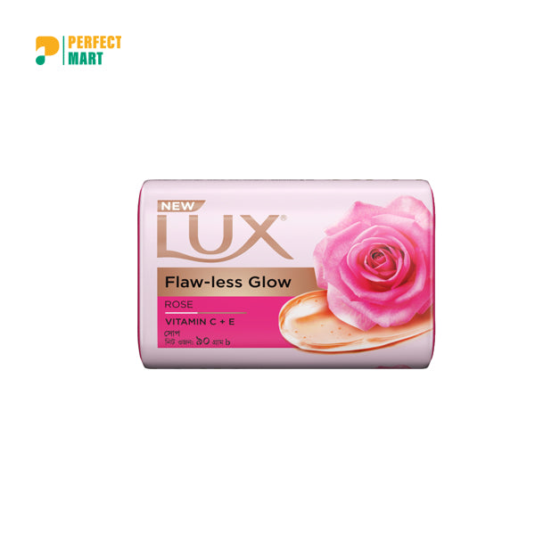 Lux Flaw Less Glow Rose Soap 90gm