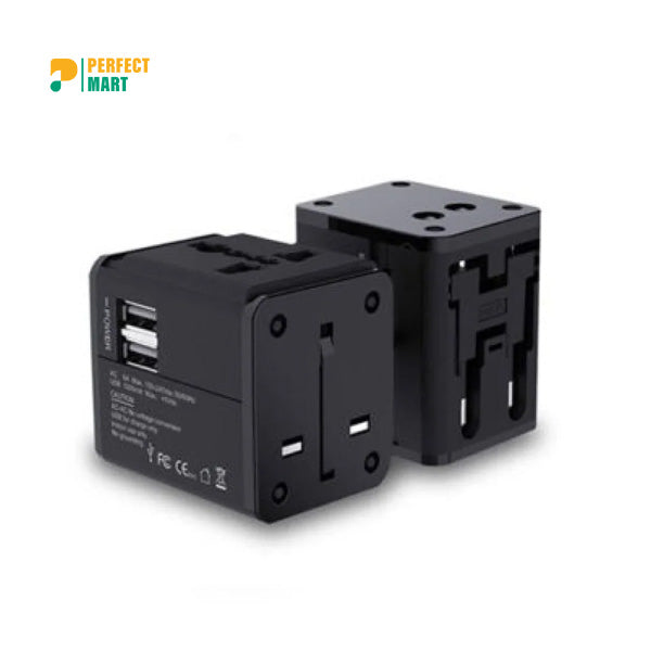 Mcdodo Universal Travel Charger with Dual USB Ports