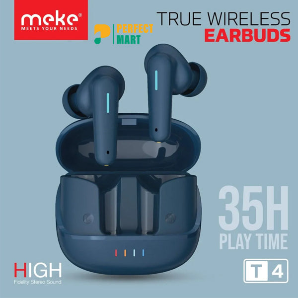 Meke T4 TWS Touch Control Earbuds