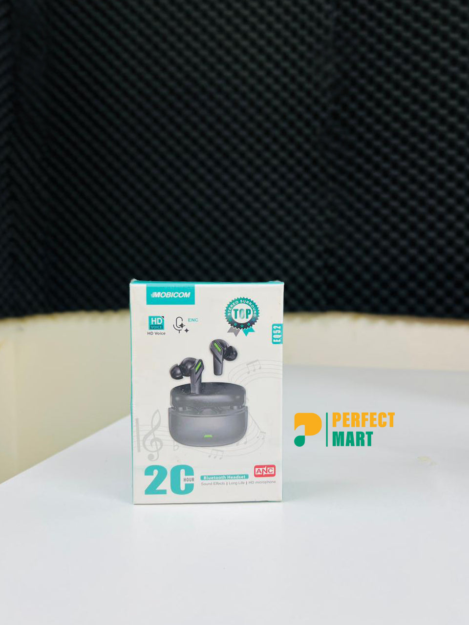 Mobicom EQ52 ANC Earbuds and Buds Wireless 5 ENC Neckband Combo