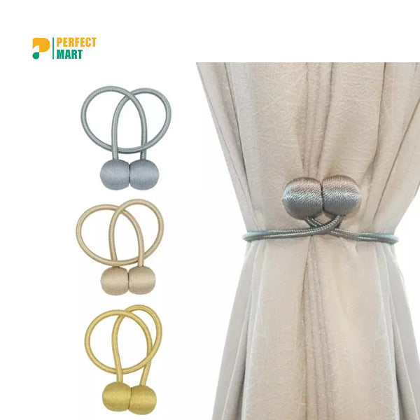Magnetic Curtain Tiebacks - Convenient Drape Tie -1pcs