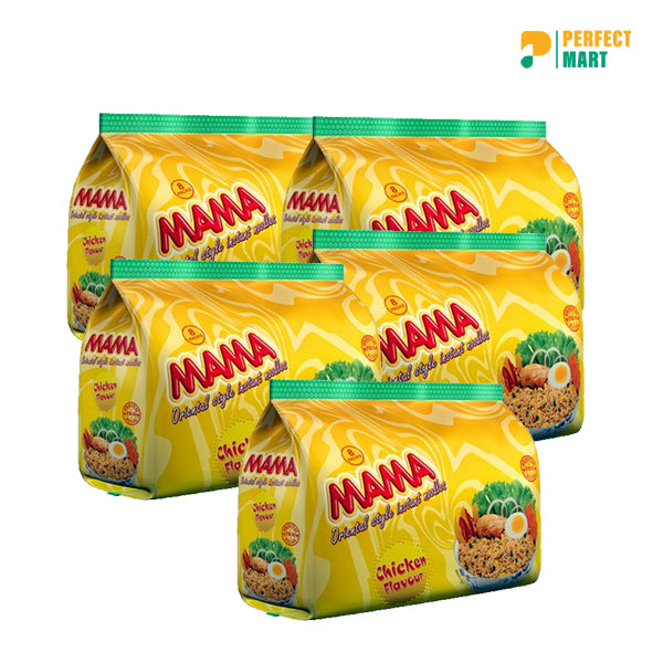 Mama Chicken Flavour Noodles 496gm - 8 pcs