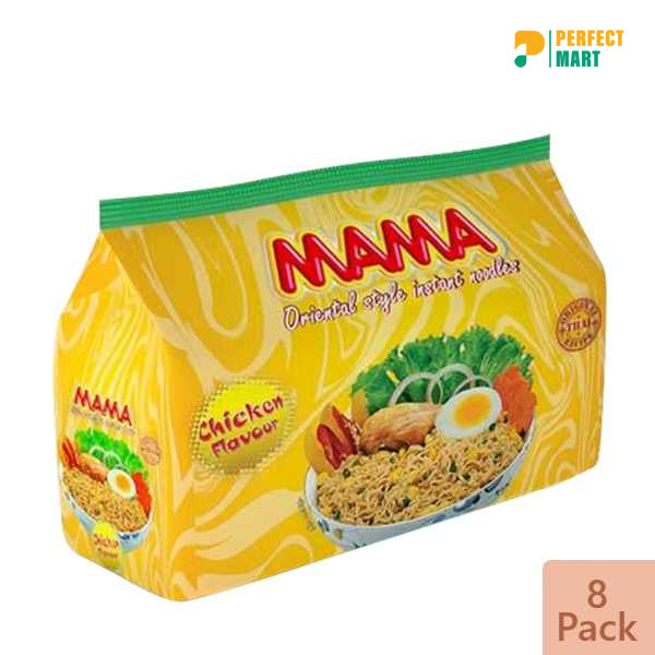 Mama Chicken Flavour Noodles 496gm - 8 pcs