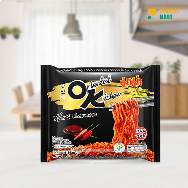 Mama Instant Noodles Oriental Kitchen Hot Korean Flavour 85gm
