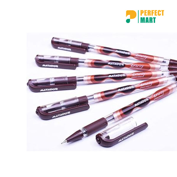 Matador Envoy Premium Ballpen Black Ink - 5 Pcs