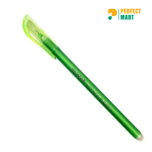 Matador Hi-School Ball Pen Colors - 5Pcs