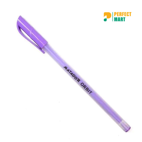Matador Orbit Ball Pen Blue Ink - 12 Pcs