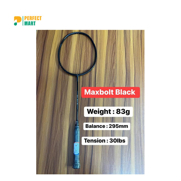 Maxbolt Black Badminton Racket
