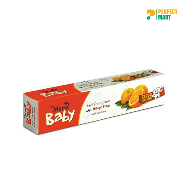 Meril Baby Gel Toothpaste Orange 45gm