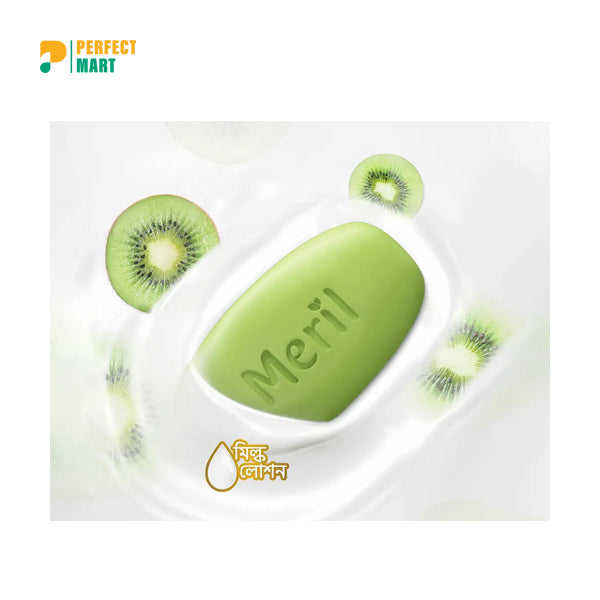 Meril Milk Soap Bar Milk & Kiwi 150gm