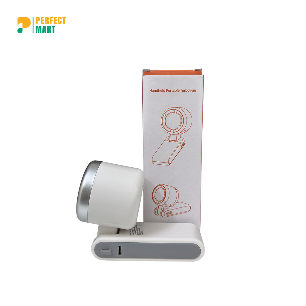 Portable Handheld Foldable Mini Turbo Fan - 1800mAh