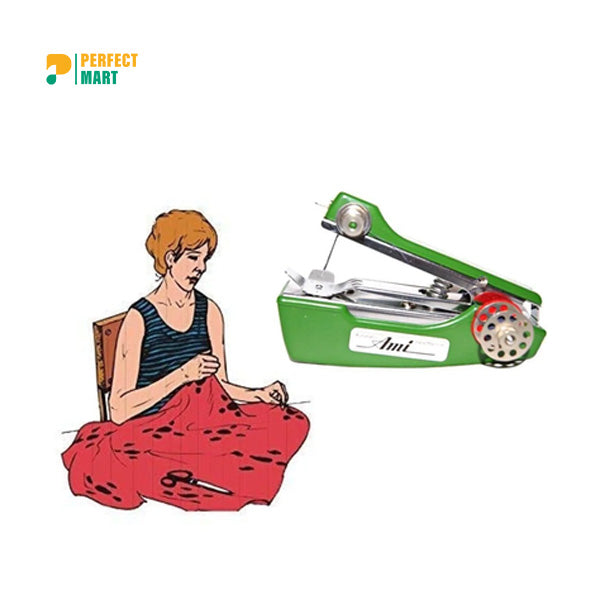 Mini Stapler Style Hand Sewing Machine for Quick and Easy Sewing