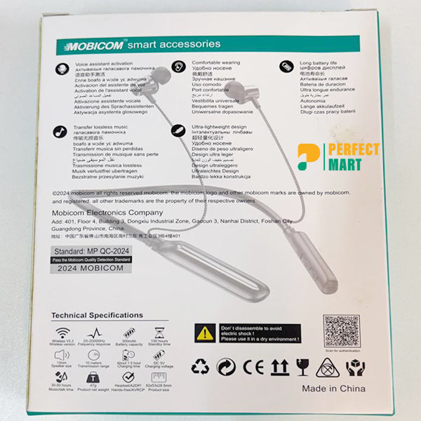 Mobicom E80 Sports Wireless Neckband