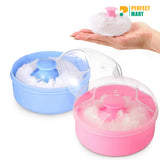 Multicolor Plastic Baby Powder Box - 1pcs