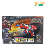 NUB Inspired Avenger Super Hero Plastic Soft Blaster Toy Gun With Suction Target Board