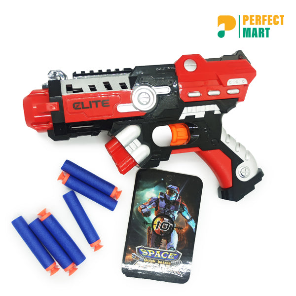 NUB Inspired Avenger Super Hero Plastic Soft Blaster Toy Gun With Suction Target Board