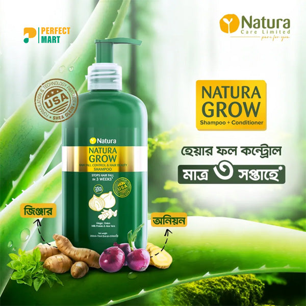 Natura Grow Shampoo + Conditioner 350ml
