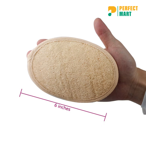 Natural Loofah Body Brush Bath Sponge - 1 Pcs
