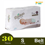 Neocare Premium Belt System Baby Diaper (3-6 kg) (30 Pcs)