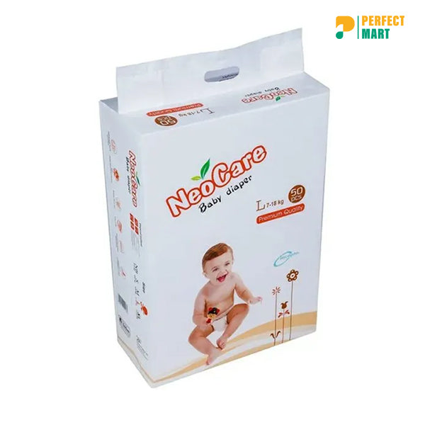 Neocare Premium Belt System Baby Diaper (7-18 kg) (50 Pcs)