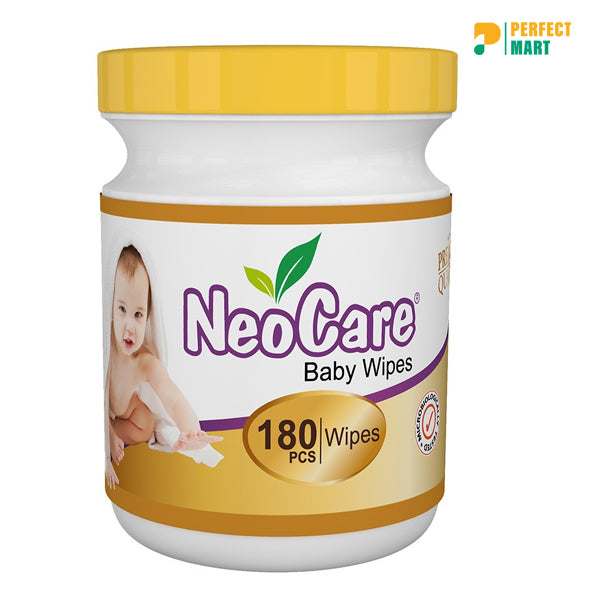 Neocare Soft Fabric Baby Friendly Baby Wipes 180pcs