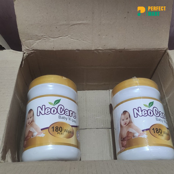 Neocare Soft Fabric Baby Friendly Baby Wipes 180pcs