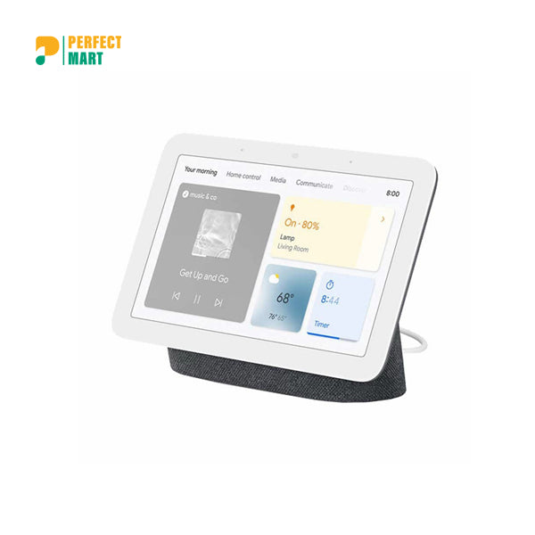 Nest Hub Smart Display with Google Assistant – Charcoal