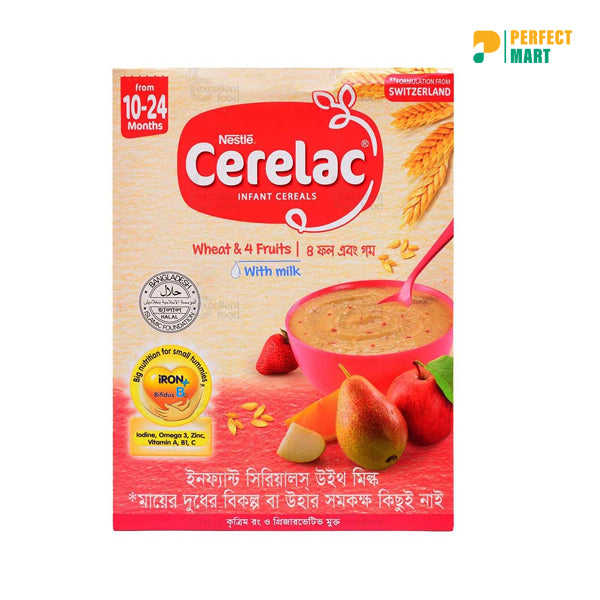 Nestle Cerelac (Wheat & 4 Fruits) 400g