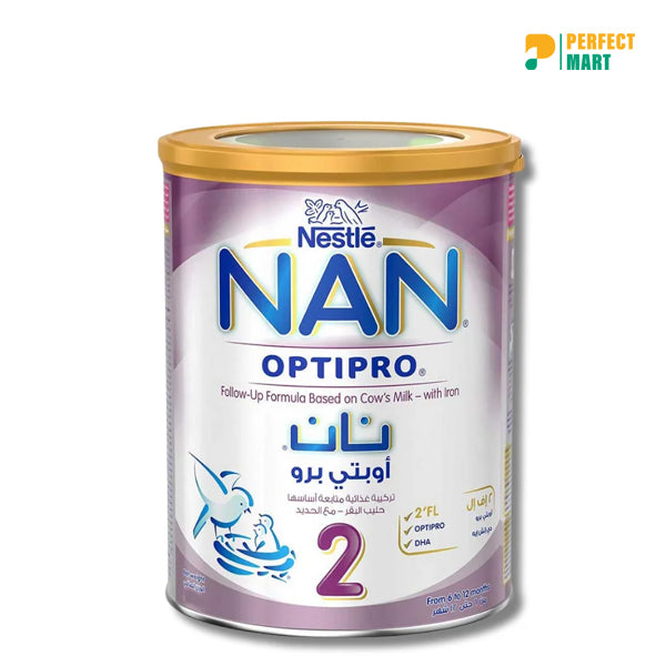 Nestle NAN Optipro 2 Baby Milk Powder (6–12 Months) 400gm