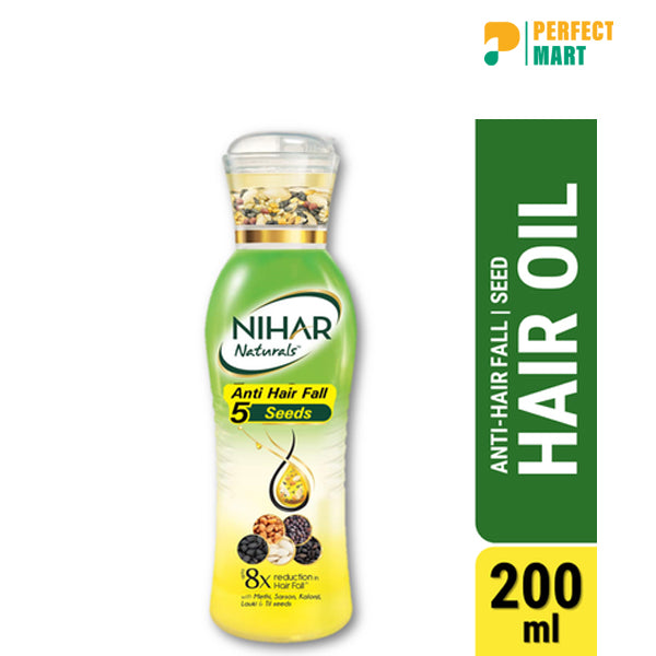 Nihar Anti Hairfall 5 Seeds Hair Oil- 200ml