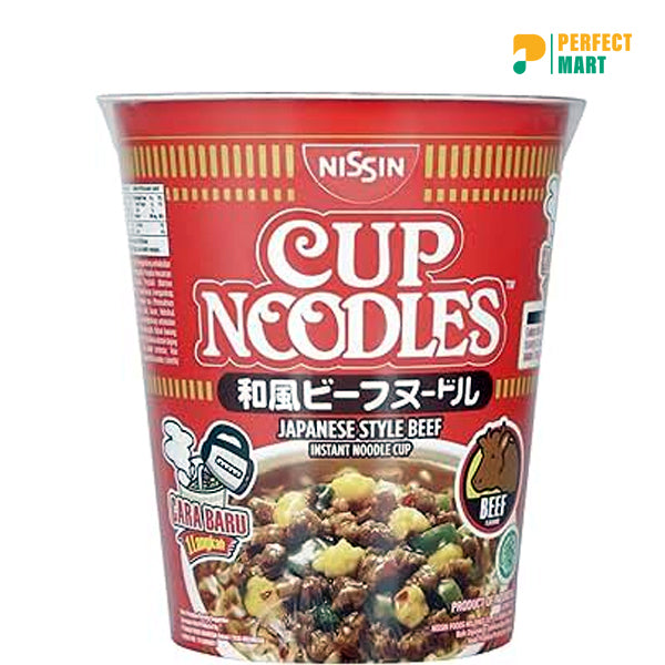 Nissin Japanese Style Beef Cup Noodles 66g