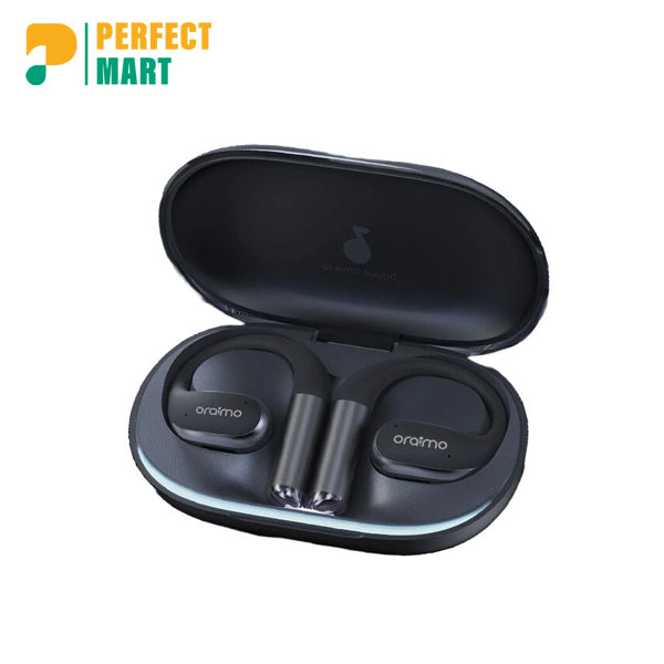 Oraimo Space Arc x Burna Boy Open-Ear Wireless Earphones (OPN-675)- Graphite Grey