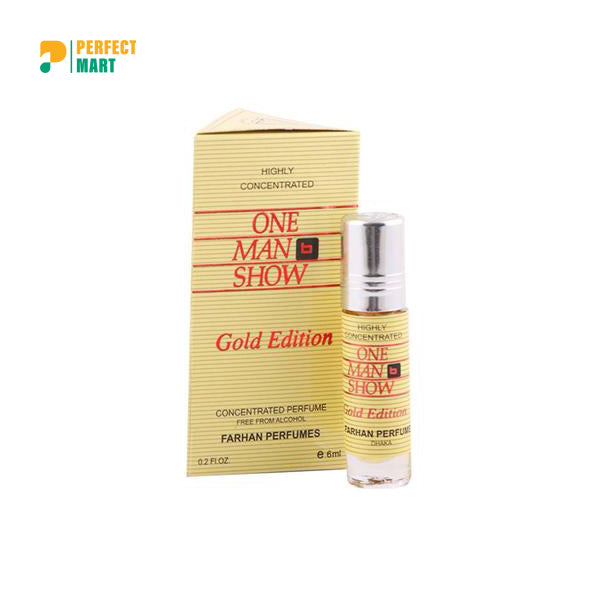 One Man Show Gold Edition Highly Concentrated Perfume - 6ml (Unisex)