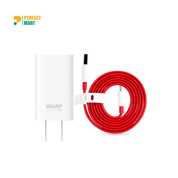OnePlus Warp Charge 30W Power Adapter with Type-C Cable