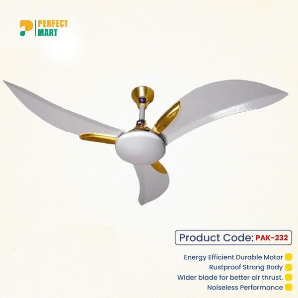 PAK Pride 56inch Off-White With Gold PAK-232