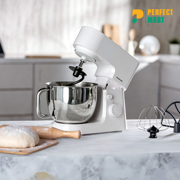 Panasonic MK-CM300WTZ 1000W Heavy Duty Kitchen Machine Stand Mixer